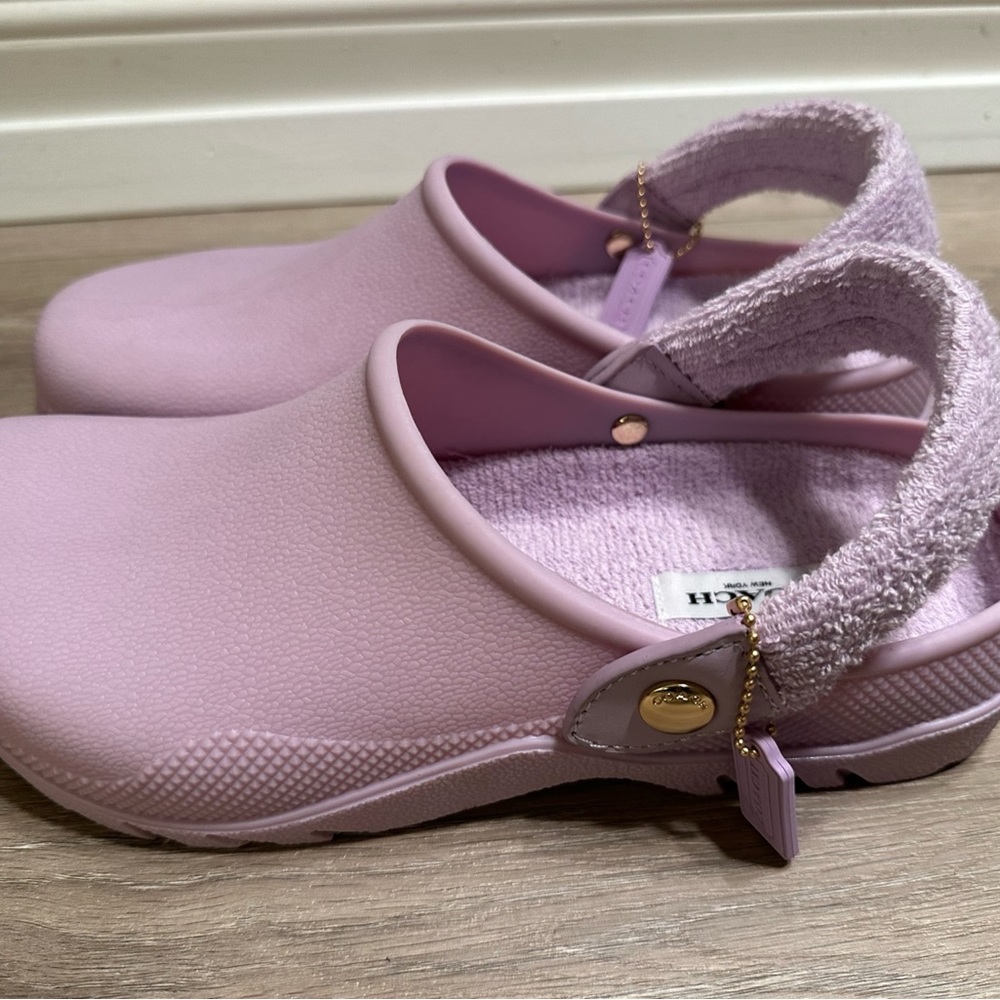 Coach Lola Clogs in Purple Women’s size 9 - Picture 4 of 5